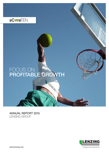 Thumbnail Lenzing

 Annual Report 2015