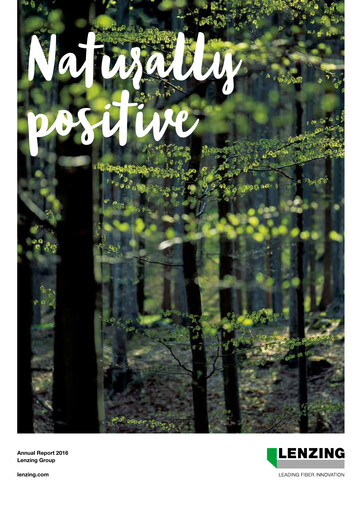 Thumbnail Lenzing

 Annual Report 2016