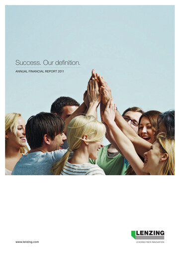 Thumbnail Lenzing

 Financial Statement 2011