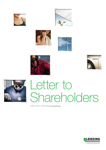 Miniature Lenzing

 Rapport semestriel 2008-h1