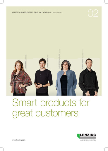 Miniature Lenzing

 Rapport semestriel 2010-h1