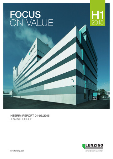 Miniature Lenzing

 Rapport semestriel 2015-h1