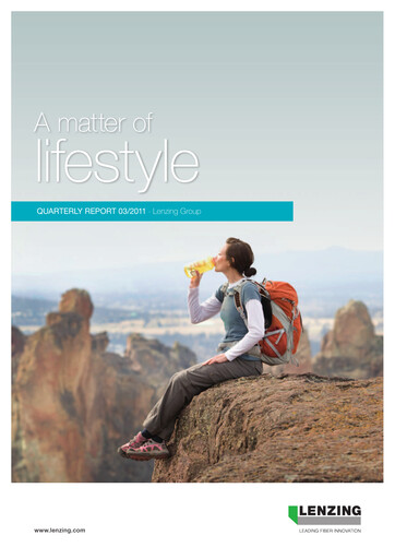 Thumbnail Lenzing

 Quarterly Report 2011-q3