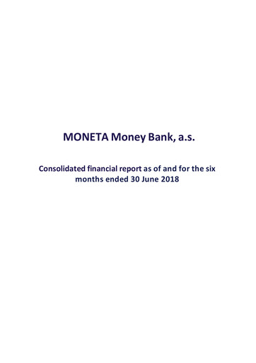 Thumbnail MONETA Money Bank Half-year Report 2018-h1