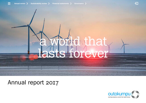 Thumbnail Outokumpu Annual Report 2017