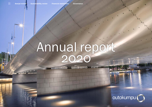 Thumbnail Outokumpu Annual Report 2020