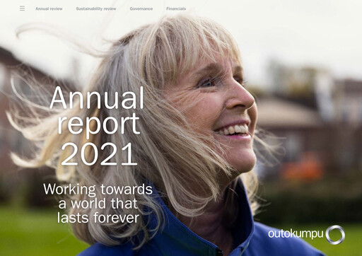 Thumbnail Outokumpu Annual Report 2021