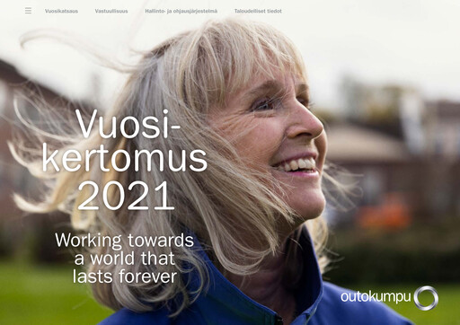 Thumbnail Outokumpu Annual Report 2021