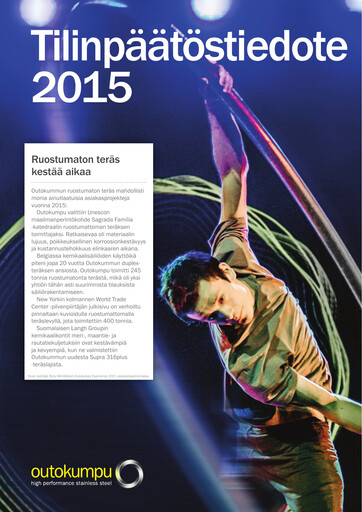 Thumbnail Outokumpu Financial Report 2015