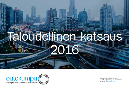 Thumbnail Outokumpu Financial Report 2016