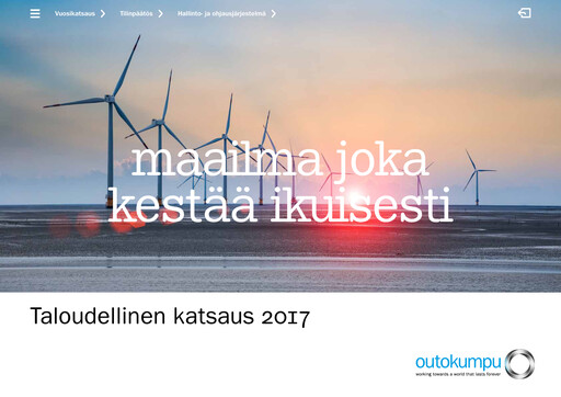 Thumbnail Outokumpu Financial Report 2017
