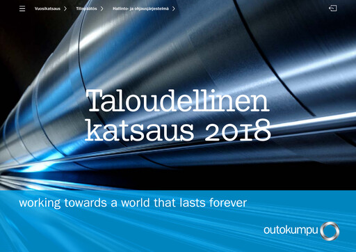 Thumbnail Outokumpu Financial Report 2018
