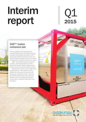 Thumbnail Outokumpu Quarterly Report 2015-q1