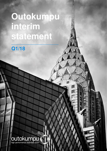 Thumbnail Outokumpu Quarterly Report 2018-q1