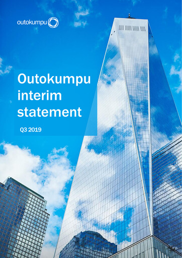 Thumbnail Outokumpu Quarterly Report 2019-q3