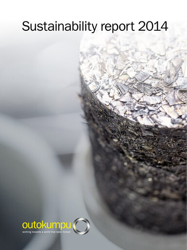 Thumbnail Outokumpu Sustainability Report 2014
