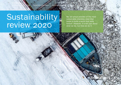 Thumbnail Outokumpu Sustainability Report 2020