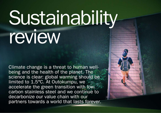 Thumbnail Outokumpu Sustainability Report 2023