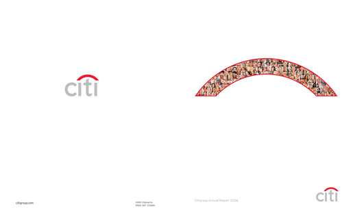 Thumbnail Citigroup Annual Report 2006
