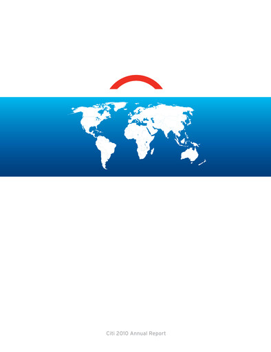 Thumbnail Citigroup Annual Report 2010