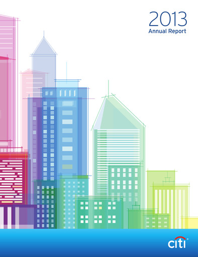 Thumbnail Citigroup Annual Report 2013