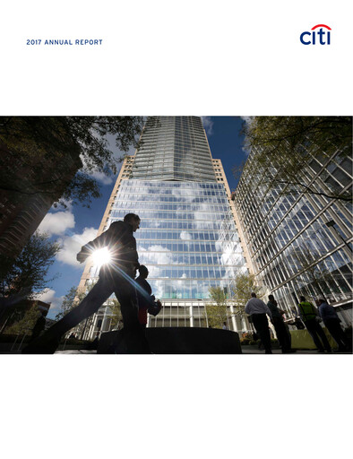 Thumbnail Citigroup Annual Report 2017
