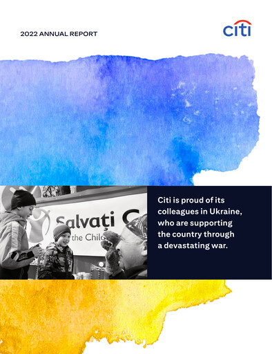 Thumbnail Citigroup Annual Report 2022