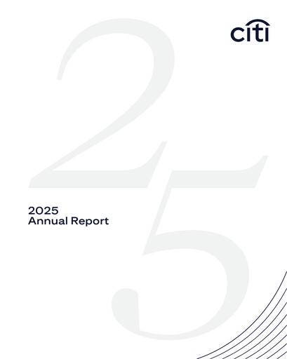 Thumbnail Citigroup Annual Report 2025