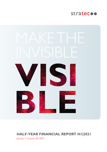 Thumbnail STRATEC Half-year Report 2021-h1