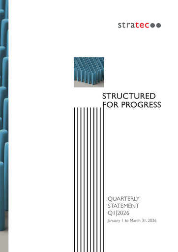 Thumbnail STRATEC Quarterly Report 2026-q1