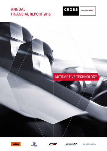 Thumbnail PIERER Mobility
 Financial Statement 2015