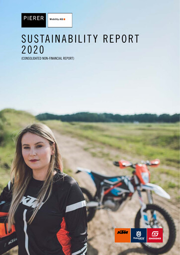 Miniature PIERER Mobility
 Rapport de durabilité 2020