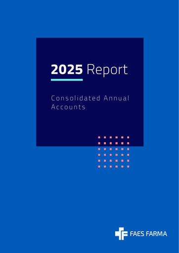 Thumbnail Faes Farma Annual Report 2025