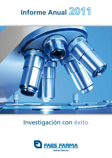 Thumbnail Faes Farma Annual Report 2011