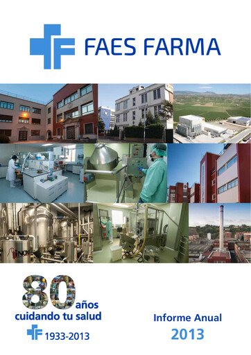 Thumbnail Faes Farma Annual Report 2013