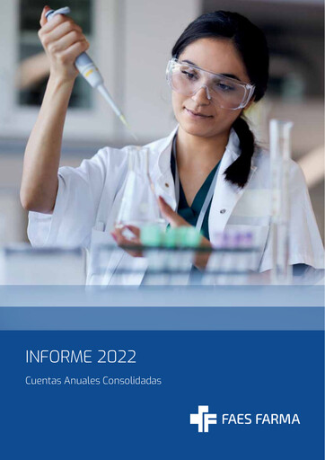 Thumbnail Faes Farma Annual Report 2022