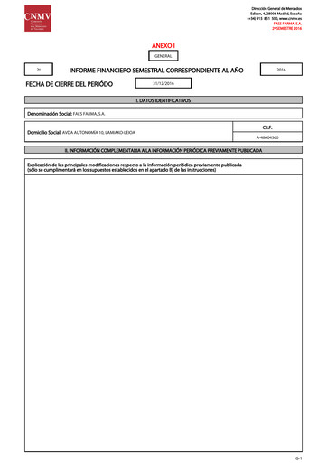Vorschaubild Faes Farma Finanzbericht 2016