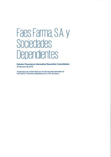 Vorschaubild Faes Farma Finanzmitteilung 2016-h1