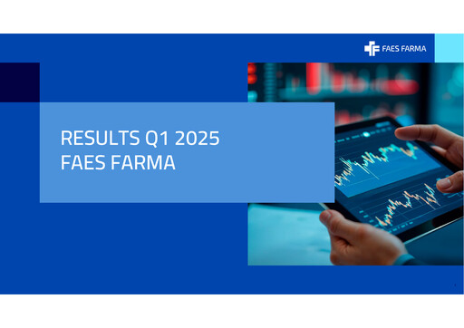 Thumbnail Faes Farma Quarterly Report 2025-q1