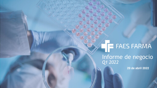 Thumbnail Faes Farma Quarterly Report 2022-q1