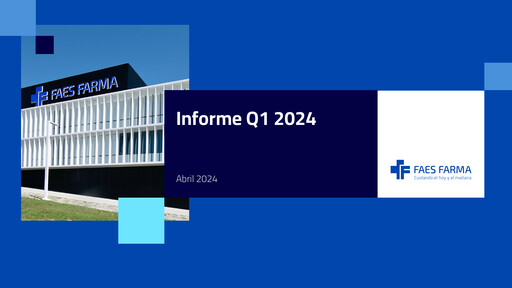 Thumbnail Faes Farma Quarterly Report 2024-q1