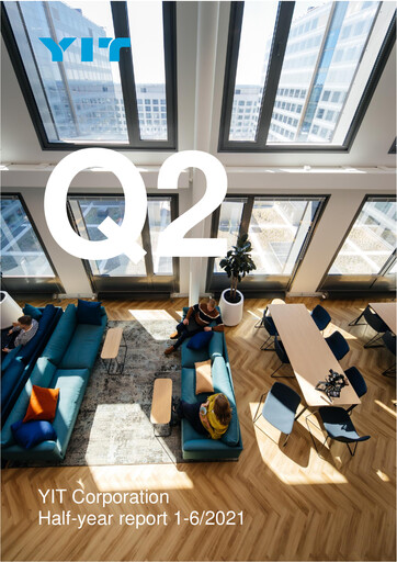 Thumbnail YIT Half-year Report 2021-h1