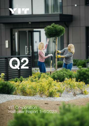 Thumbnail YIT Half-year Report 2023-h1