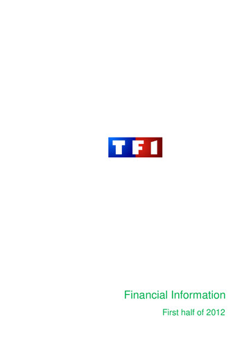 Thumbnail TF1 Half-year Report 2012-h1