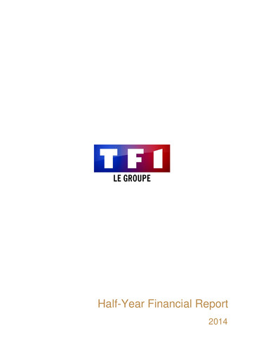 Thumbnail TF1 Half-year Report 2014-h1