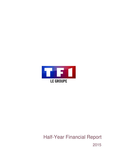 Thumbnail TF1 Half-year Report 2015-h1