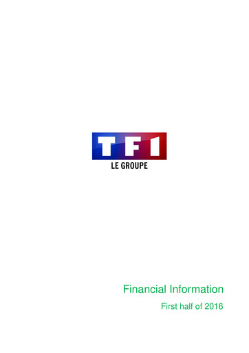 Thumbnail TF1 Half-year Report 2016-h1