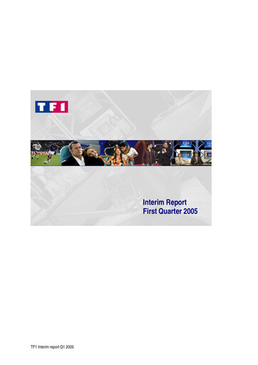 Thumbnail TF1 Quarterly Report 2005-q1