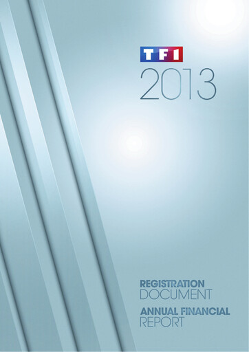 Thumbnail TF1 Universal Registration Document 2013