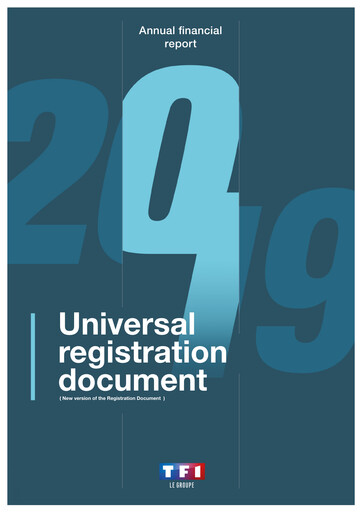 Thumbnail TF1 Universal Registration Document 2019